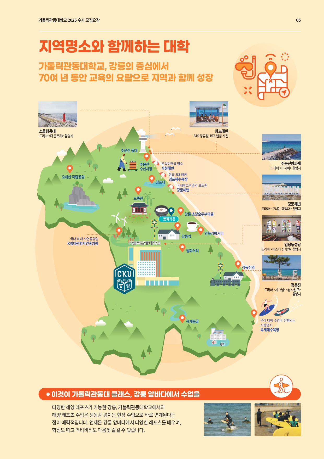 관동대학교 책자